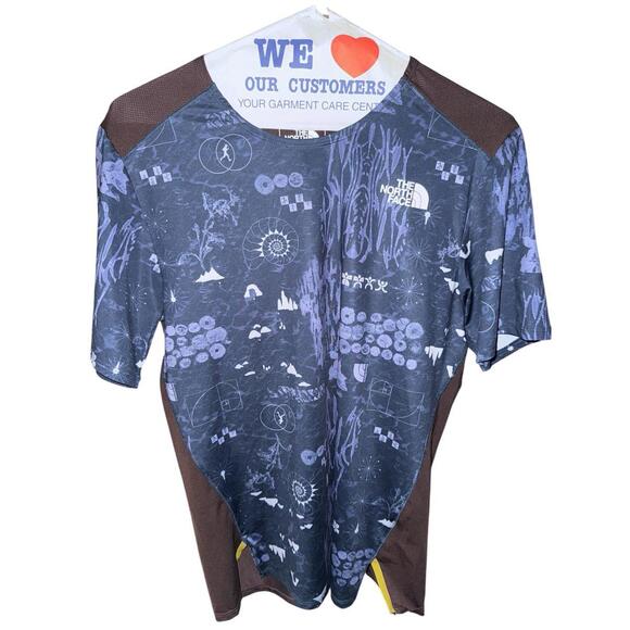 The North Face Trailwear Lost Coast Short Sleeve T-Shirt Mens Sz S - Picture 1 of 5